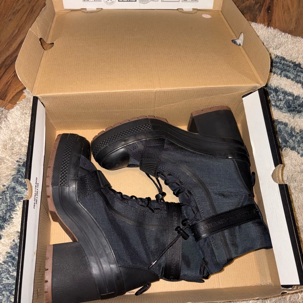 Converse Black High-Top Boots